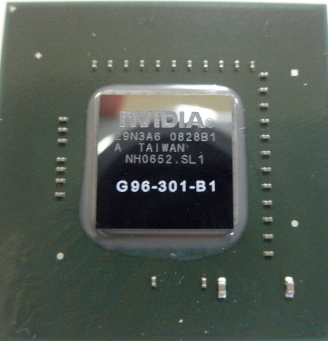 nVidia G96-301-B1 (GeForce 9500 GT) Wymiana na nowy, naprawa, lutowanie BGA